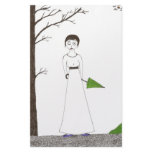 Creepy Jane Austen Rice Painting Stationery Paper