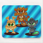Creepy Kritterz Trio Mouse Pads