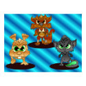 Creepy Kritterz Trio posters by cimmerrian Creepy Kritterz Trio posters