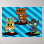 Creepy Kritterz Trio Poster