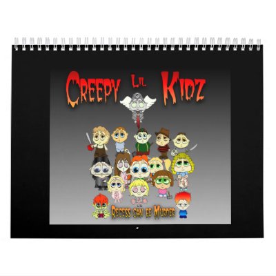 Creepy Lil Kidz 2009 Calendars by cimmerrian