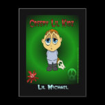 Creepy Lil Kidz Card feat Lil MIchael #3 postcards