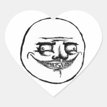 Creepy Me Gusta - Heart Stickers