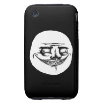 Creepy Me Gusta - iPhone 3G/3GS Black Case Iphone 3 Tough Cover