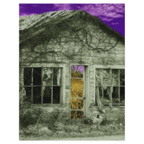 Creepy Old House flyers