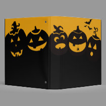 creepy pumpkins binders