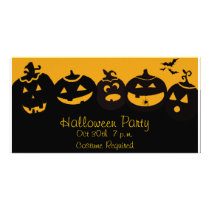 Creepy Pumpkins photo cards