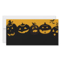 creepy pumpkins photo cards