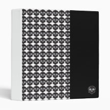 Creepy Skull Binder