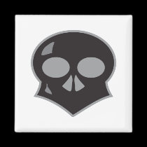 Creepy Skull Magnets magnets