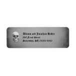Creepy Skull Return Address Labels