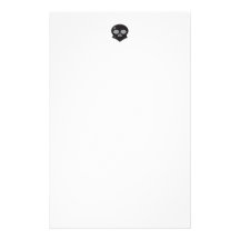 Creepy Skull Stationery