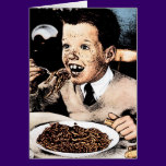 Creepy Spaghetti Kid cards
