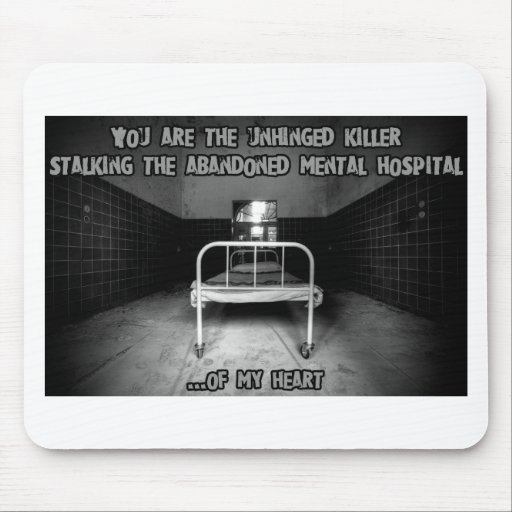 Creepy Valentine Mousepads