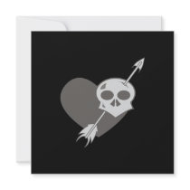 Creepy Valentine (Reversed) Invitations