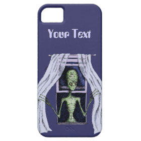 Creepy Window Alien iPhone 5 Cover