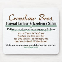 Crenshaw Bros. Concession Stand mousepads