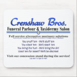 Crenshaw Bros. Concession Stand mousepads