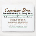 Crenshaw Bros. Layaway Plan mousepads
