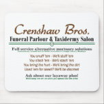 Crenshaw Bros. Layaway Plan mousepads