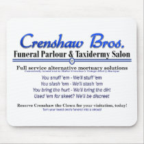 Crenshaw the Clown mousepads