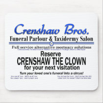 Crenshaw the Clown mousepads
