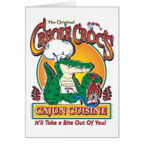 CREOLE-CROC cards by knudsonstudios CREOLE-CROC cards