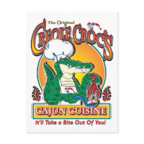 CREOLE-CROC postcards
