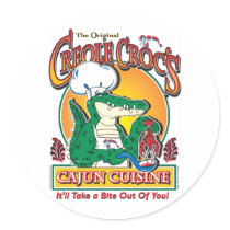 CREOLE-CROC stickers