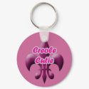 Creole Cutie Keychain by GeminiMindArts Creole Cutie Keychain