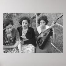 Creole Girls in Louisiana, 1930s Posters