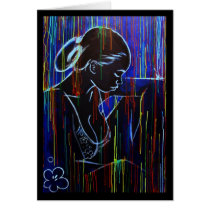Creole Rain - Blue cards