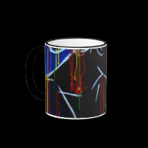 Creole Rain - Blue mugs