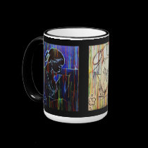 Creole Rain - drapeau tricolore mugs