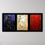 Creole Rain - drapeau tricolore posters