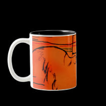 Creole Rain - Orange Horizon mugs