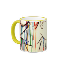 Creole Rain - White mugs