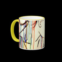 Creole Rain - White mugs