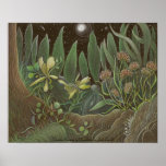 Creosote Blooming art poster