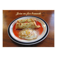 Crêpes and Egg ~ invitation