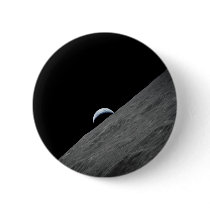 Crescent Earth Pin