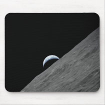 Crescent Earth Mouse Pads