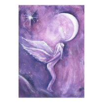 Crescent Moon Fairy Poster posters