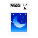 Crescent Moon postage