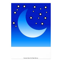 Crescent Moon posters by harveysart Crescent Moon posters