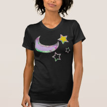 Crescent Moon & Stars Tees