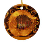 Crescent Moon Surreal Ornament