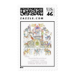 Crescent Park Merry-Go-Round Postage Stamps
