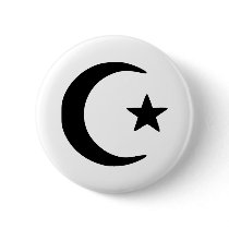 Crescent - Star buttons by Thinkdifferent Crescent - Star buttons