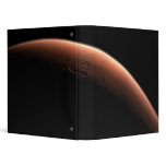 Crescent Sunrise on Mars the Red Planet binders